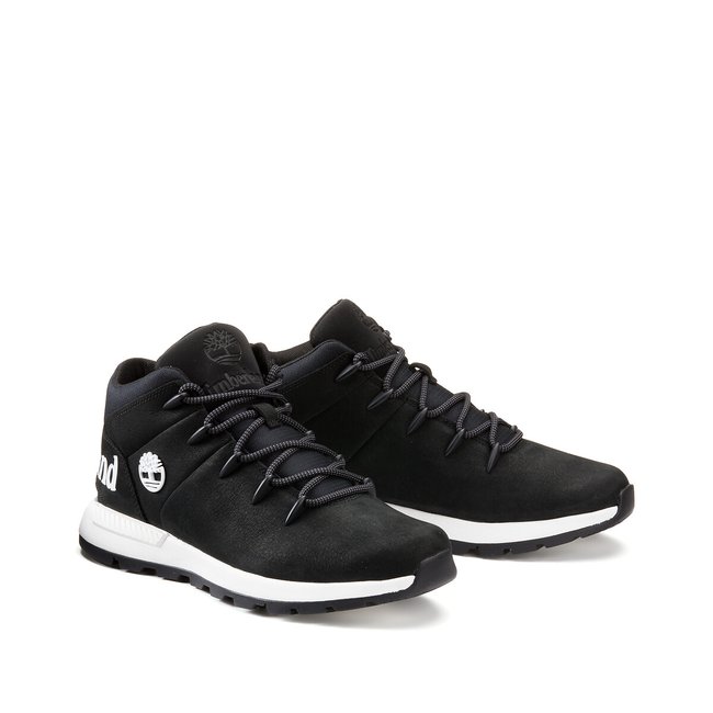 Boots cuir Sprint Trekker Mid noir <span itemprop=