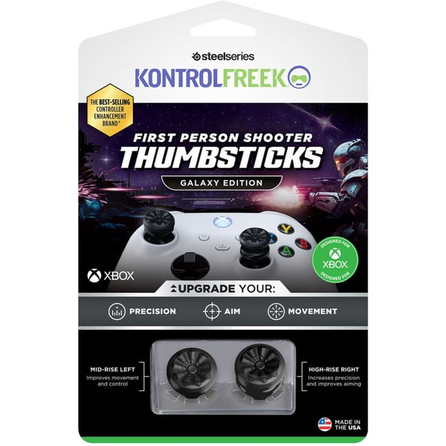 Accessoire manette FPS Galaxy BLACK Kit XBX - STEELSERIES