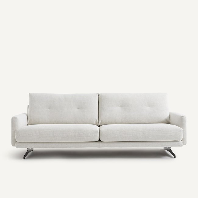 Sofá de algodón reciclado, Delicato gris claro <span itemprop=