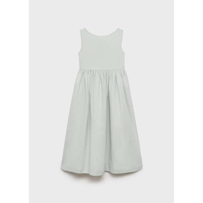 Robe lin nœud bleu <span itemprop=