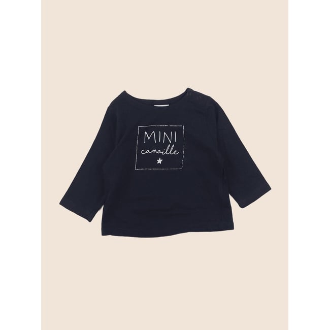 Tee-shirt - Très bon état bleu <span itemprop=