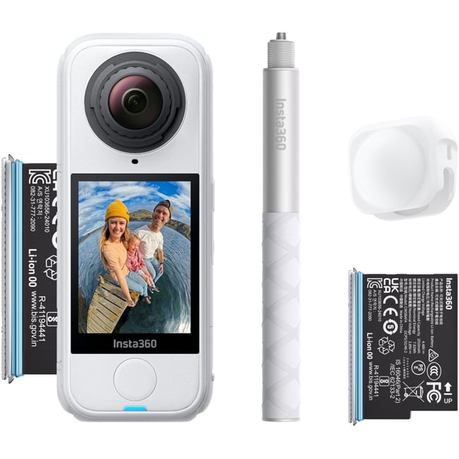 Caméra 360 X4 Air Starter pack Arctic White - INSTA360