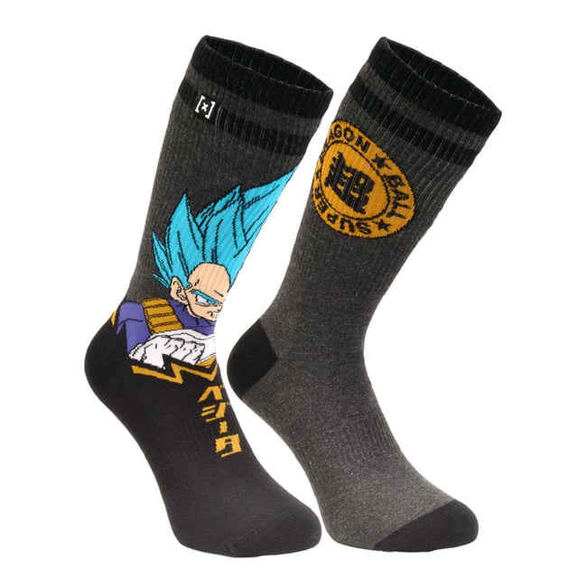 Chaussette Coton Dragon Ball Super gris/bleu/doré/turquoise/blanc/noir <span itemprop=