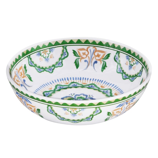 Grande assiette creuse Evora 19 cm - LES JARDINS DE LA COMTESSE