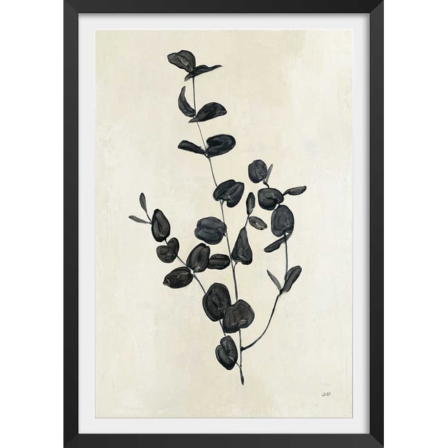Affiche fleurs Black magic - HEXOA
