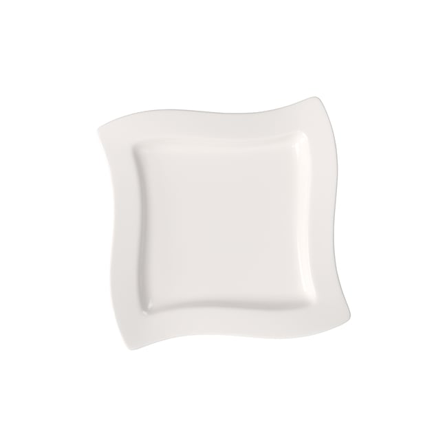 Assiette À Dessert NEWWAVE Couleur blanc <span itemprop=