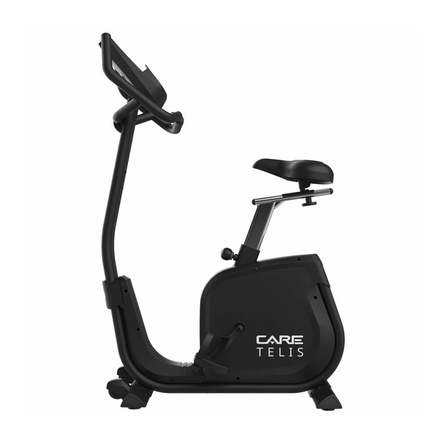 Vélo d'appartement - CARE - Telis ergomètre connecté noir <span itemprop=