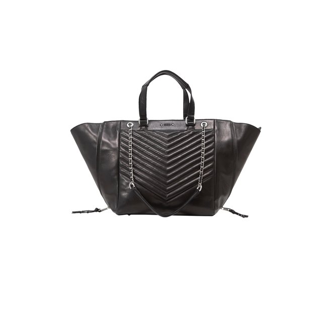 Sac cabas 1440 cuir Large noir <span itemprop=