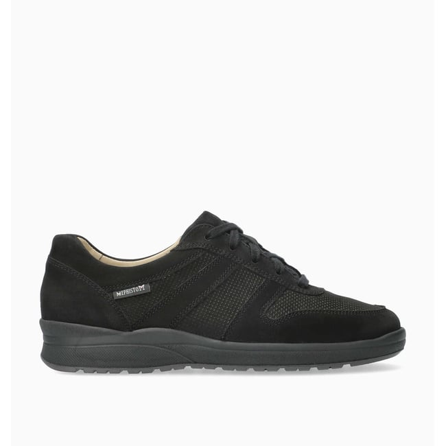 Baskets en cuir REBECA PERF noir 5127 <span itemprop=