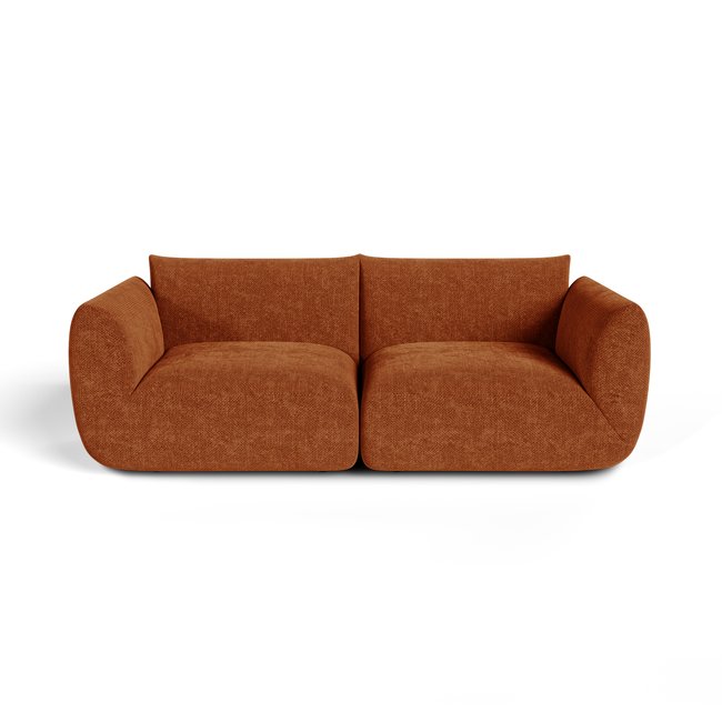 Canapé modulable 3 places en velours chenillé NOOMA - SIA HOME