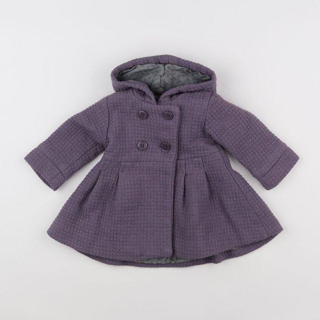 Manteau - Très bon état violet <span itemprop=