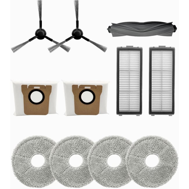 Kit accessoires entretien complet compatible DREAME L20 Ultra, L20 Ultra Complete, L30 Ultra - ESSENTIEL B