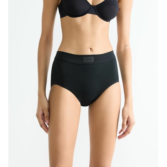 Maxi slip Double Comfort nero  SLOGGI