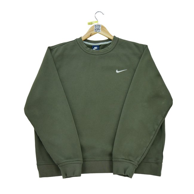 Sweat - Très bon état vert kaki <span itemprop=