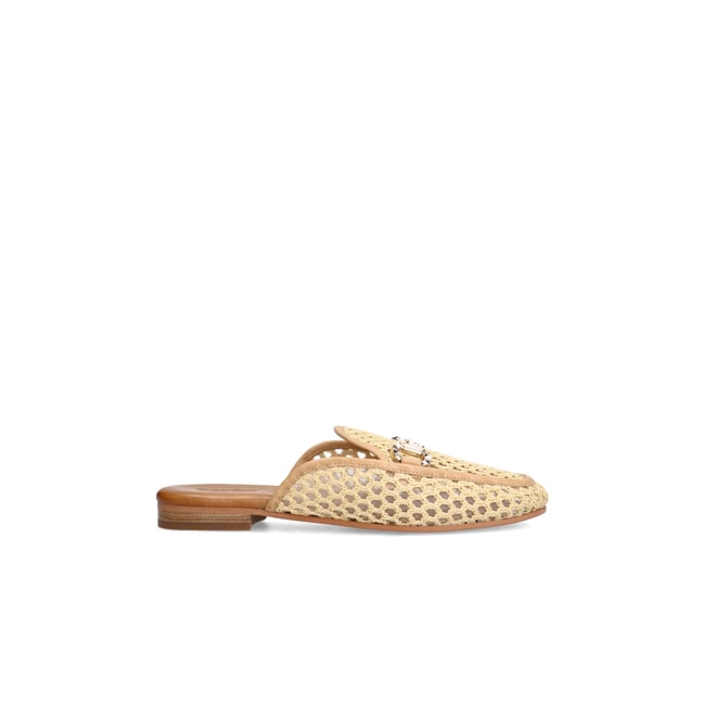 Mocassins slip beige <span itemprop=