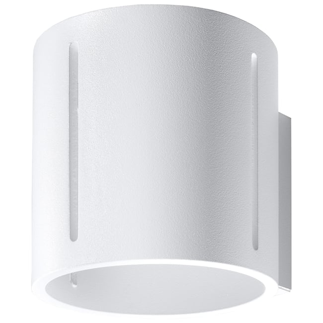 Applique Aluminium Blanc G9 1 Inez Couleur blanc <span itemprop=