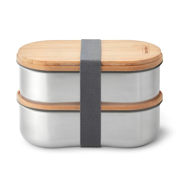 Boîte repas bento double compartiment - BLACK + BLUM