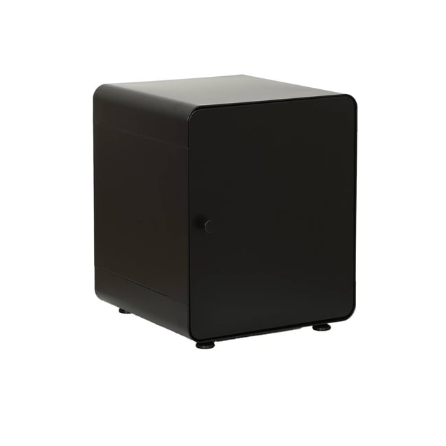 Table de chevet industrielle acier 1 porte TRIBECA - SWEEEK