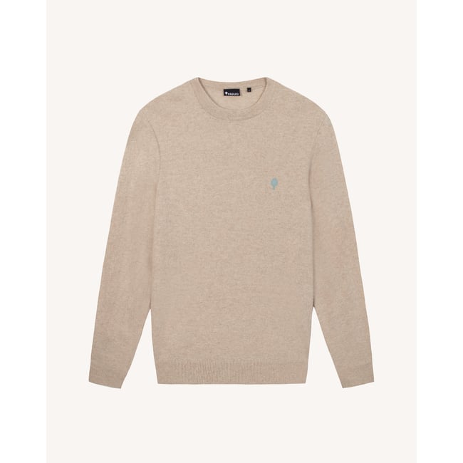 Pull laine MARLY beige <span itemprop=