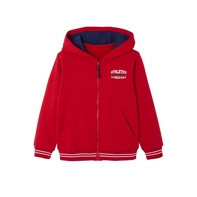 Sweat zippé à capuche sport - VERTBAUDET