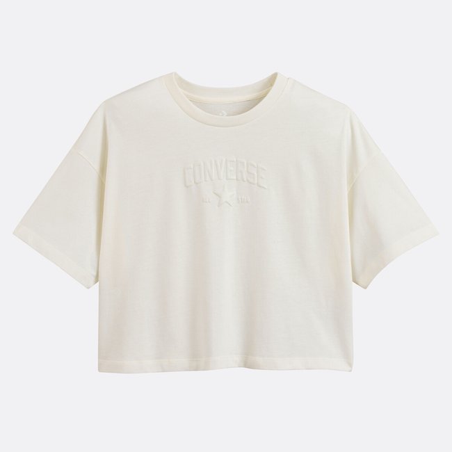 Retro Short Sleeve T-Shirt, ecru, CONVERSE