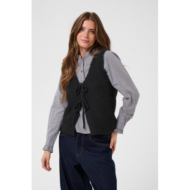 Manteau tricoté - CREAM