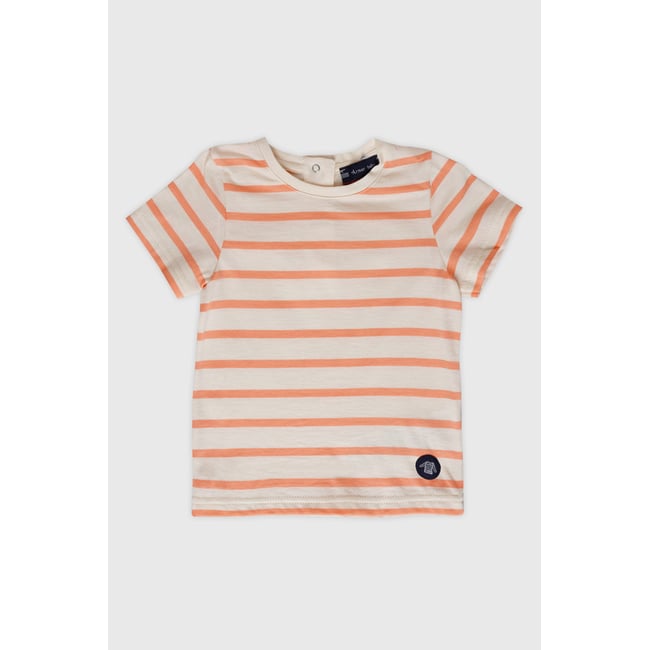Marinière manches courtes en coton léger BABY - ARMOR-LUX