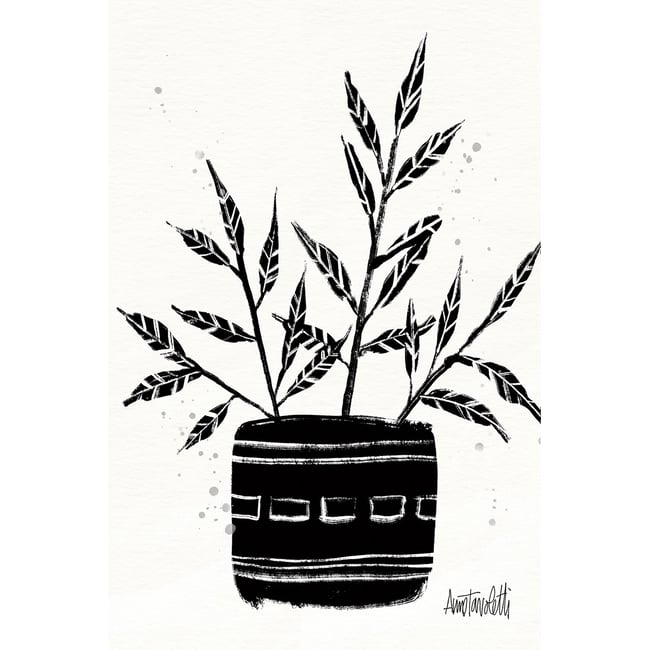 Tableau Botanique et Poterie - HEXOA