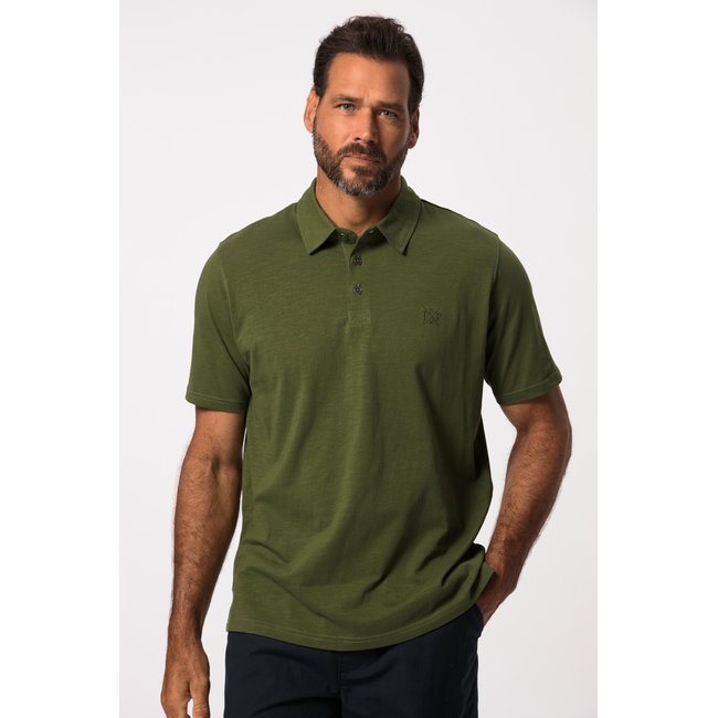 Polo à manches courtes -jusqu'au 8XL vert de la mer <span itemprop=