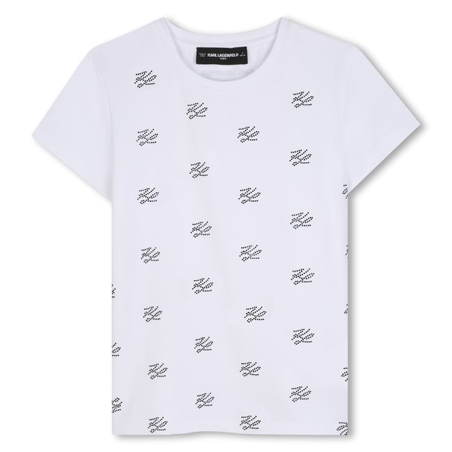 Tee-shirt manches courtes blanc <span itemprop=