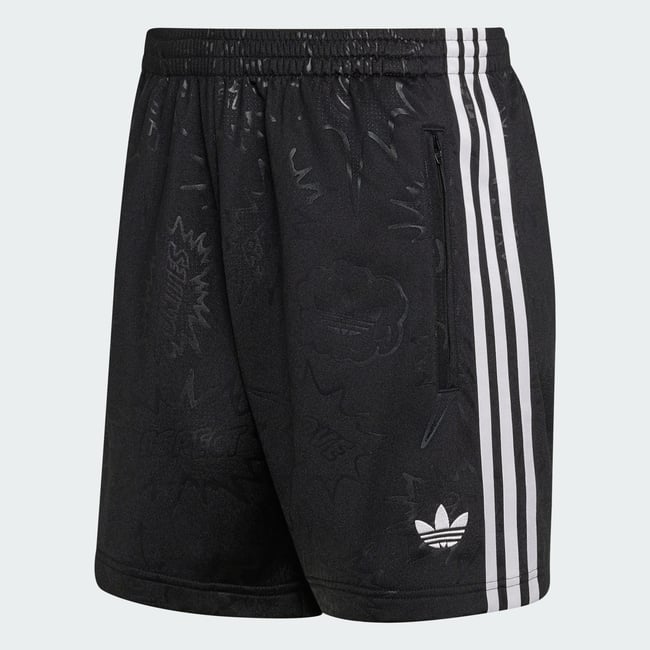 Short 3 Bandes Love Unites Emb Short 3 Bandes Love Unites Emb black <span itemprop=