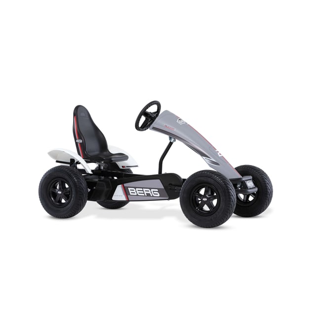 Kart à Pédales pour Enfants, 5+ Ans, XL Race GTS BFR white <span itemprop=