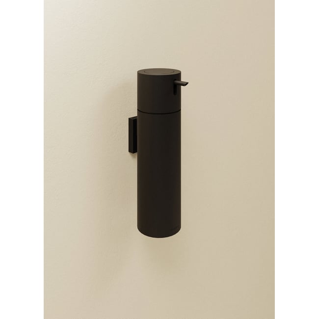 Distributeur De Savon (250ml)  MICRA Couleur noir <span itemprop=