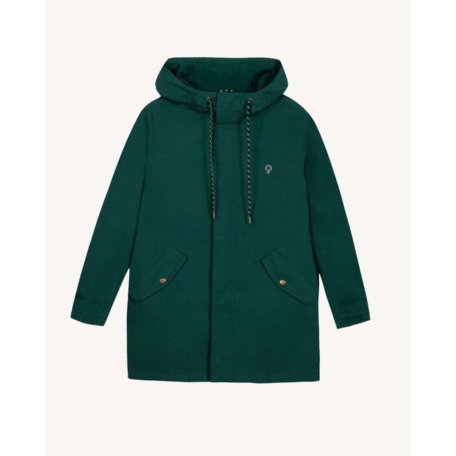 Imperméable coton GRESIGNE GRESIGNE vert sapin <span itemprop=