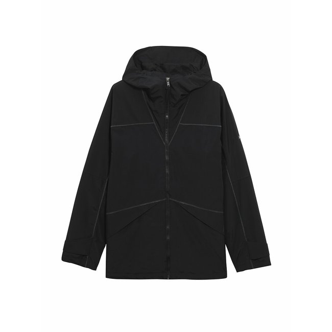 Veste courte MTD 2 couches avec capuche noir <span itemprop=