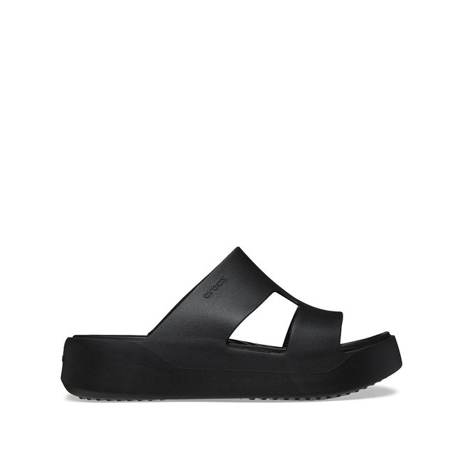 Mules plateforme Getaway noir <span itemprop=