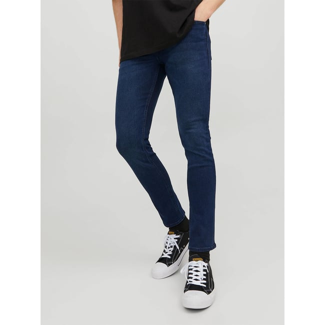 Jean slim Jjiglenn bleu denim <span itemprop=