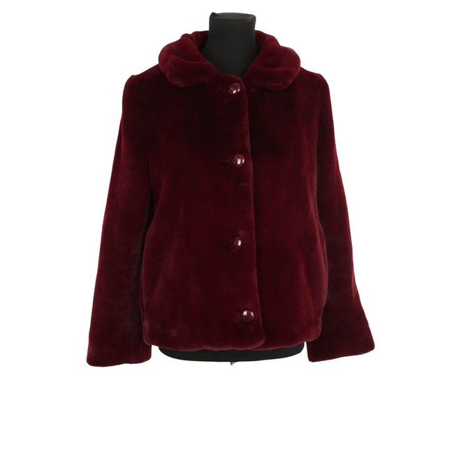 Manteau - Très Bon État bordeaux <span itemprop=