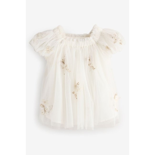 Robe en mesh avec papillon - NEXT