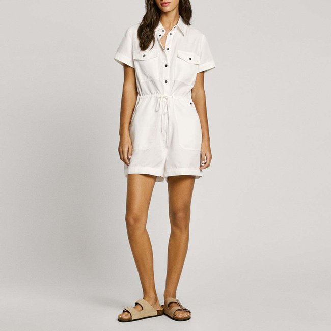Combi-Short À Taille Réglable blanche mousse <span itemprop=