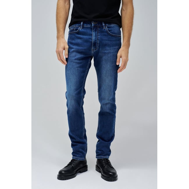 JEANS REGULAR S-ACTIV bleu denim <span itemprop=
