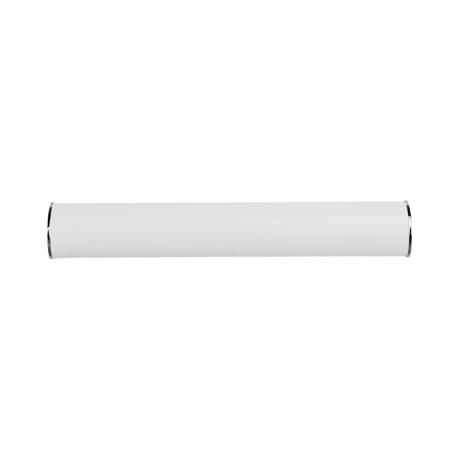 Applique en métal moderneLED, Elanur Couleur blanc satiné, chrome <span itemprop=