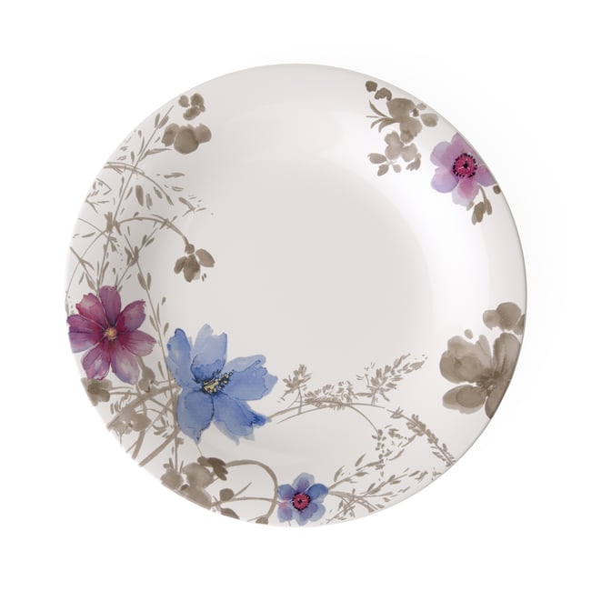 Assiette Plate MARIEFLEUR Couleur multicolore <span itemprop=