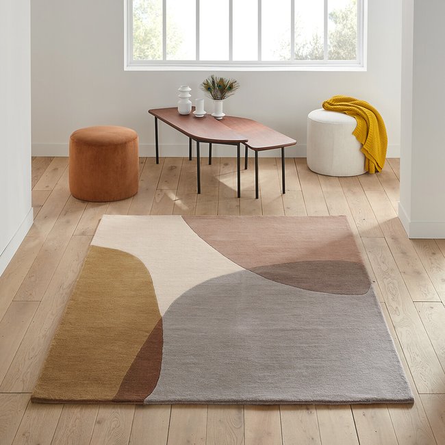 Tapis laine, Urbana Couleur multicolore <span itemprop=