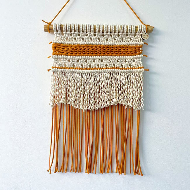 Decoração de parede em macramé BLUES, Macramar - MACRAMAR