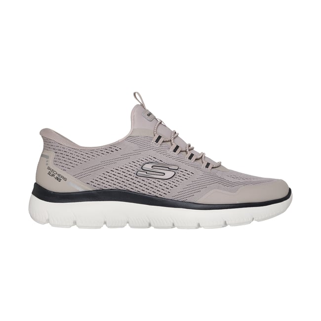 Basket Basse à Lacets Summits Top Rate taupe noir <span itemprop=