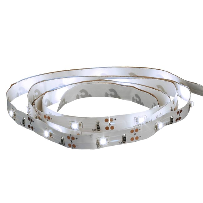 Ruban LED à pile LUMY Couleur blanc froid <span itemprop=