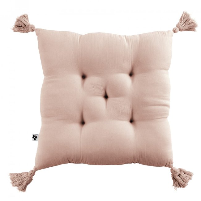 Coussin de chaise Assise matelassée gaze de coton gaia - EDEN