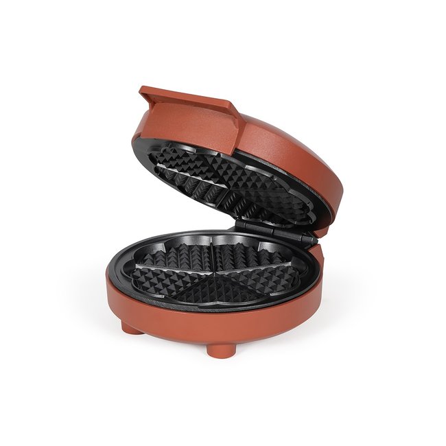 Gaufrier coeur rouge <span itemprop=