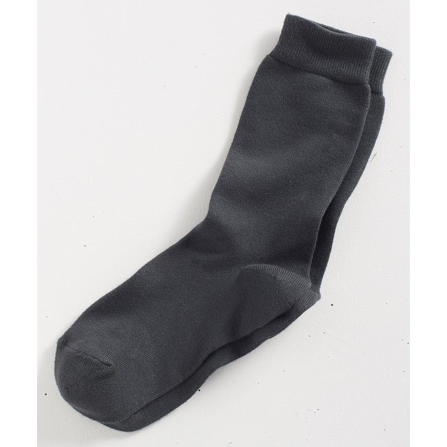Chaussettes en maille polaire Thermolactyl gris anthracite <span itemprop=